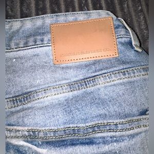 Big and Tall Utility Fashion Jeans- Montauk Blue